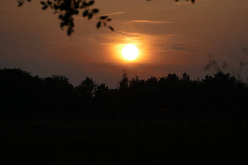 zonsondergang
