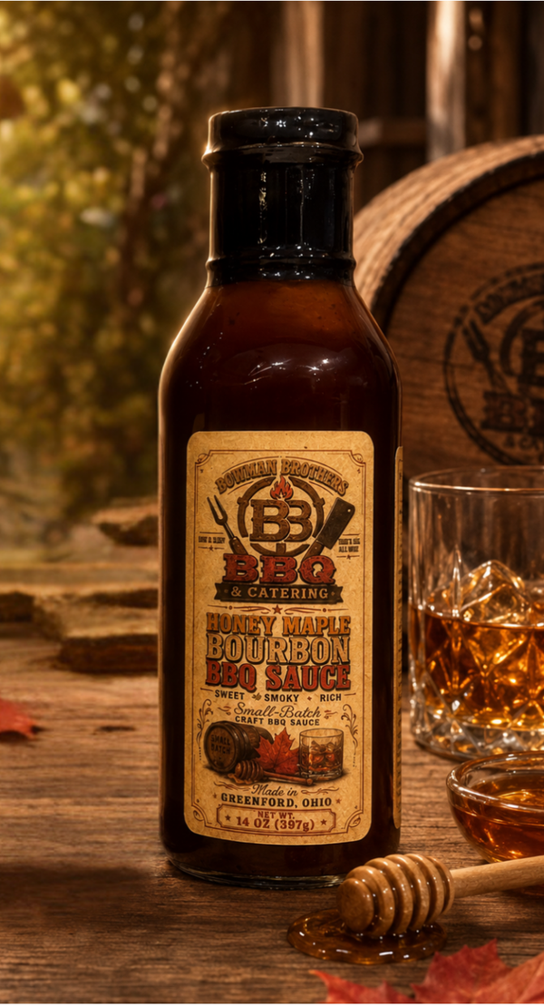 Honey Maple Bourbon BBQ Sauce