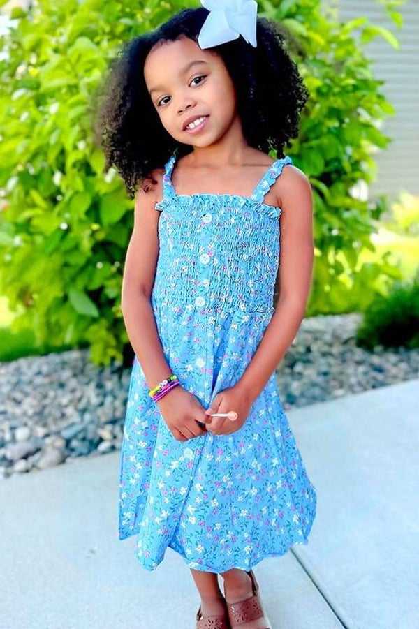 Vestido floral para niña, Marca Cutie Patootie