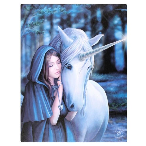 Solace Canvas Plaque - Anne Stokes
