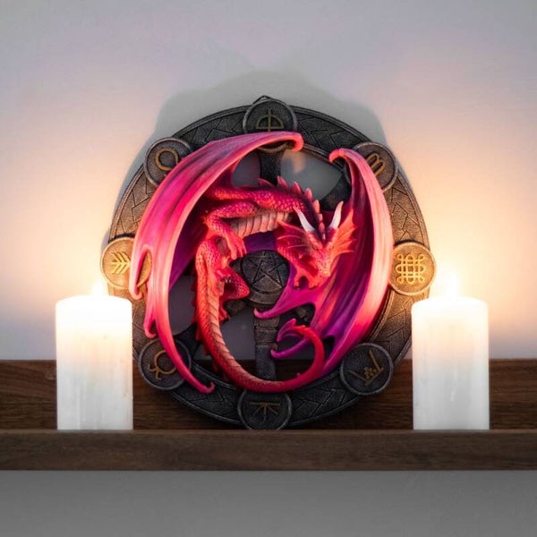 Lammas Dragon Wall Plaque