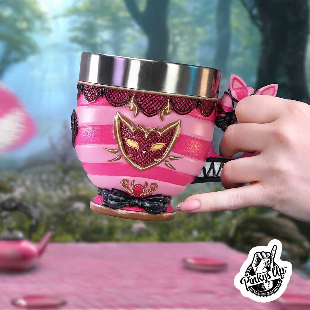 Pinky's Up Cheshire Cat Cup