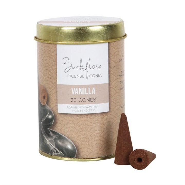 Elements Vanilla Jumbo Backflow Cones.