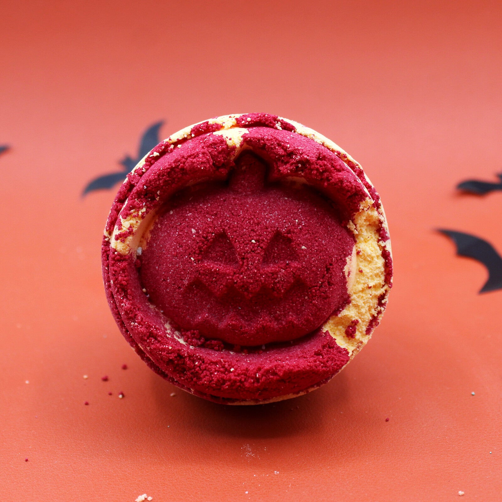 Halloween Pumpkin Bath Bomb.