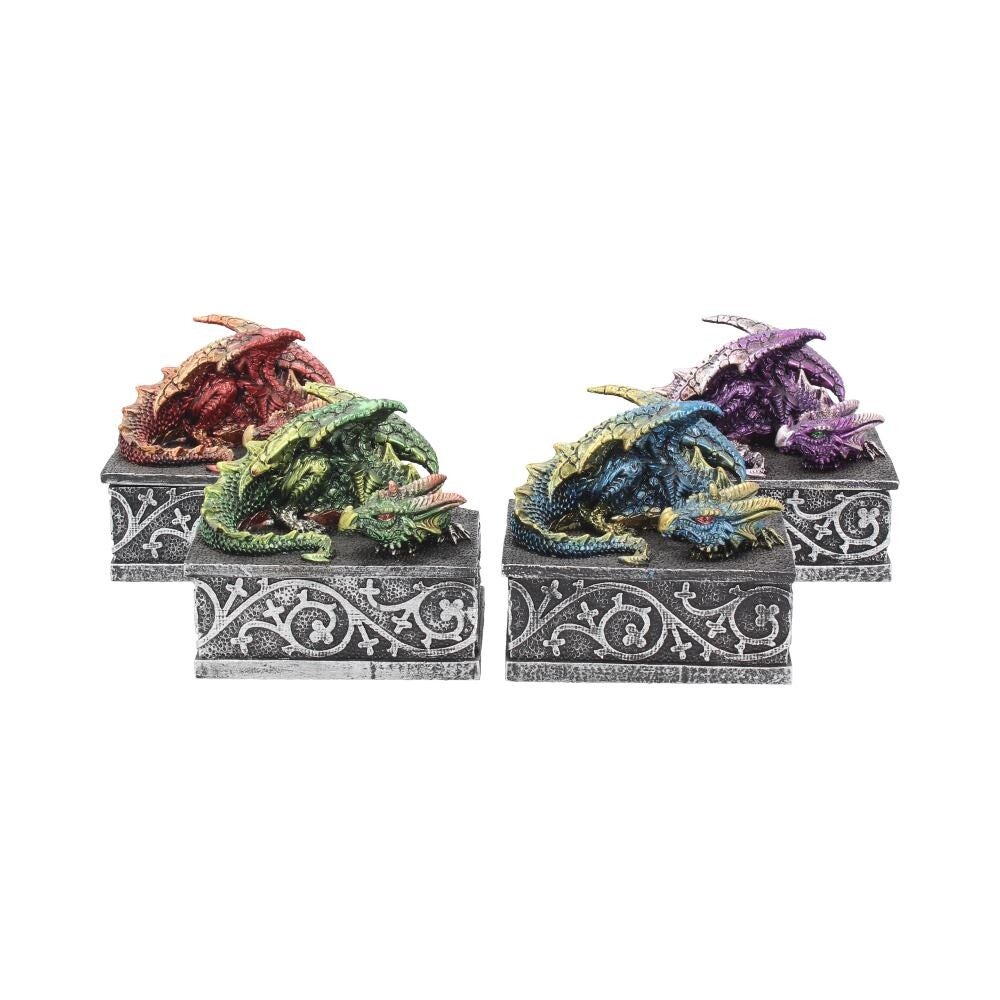 Dragon Safehold Trinket boxes, Set of 4.