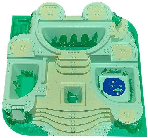 Light Green Baseplate, Raised Belville Castle