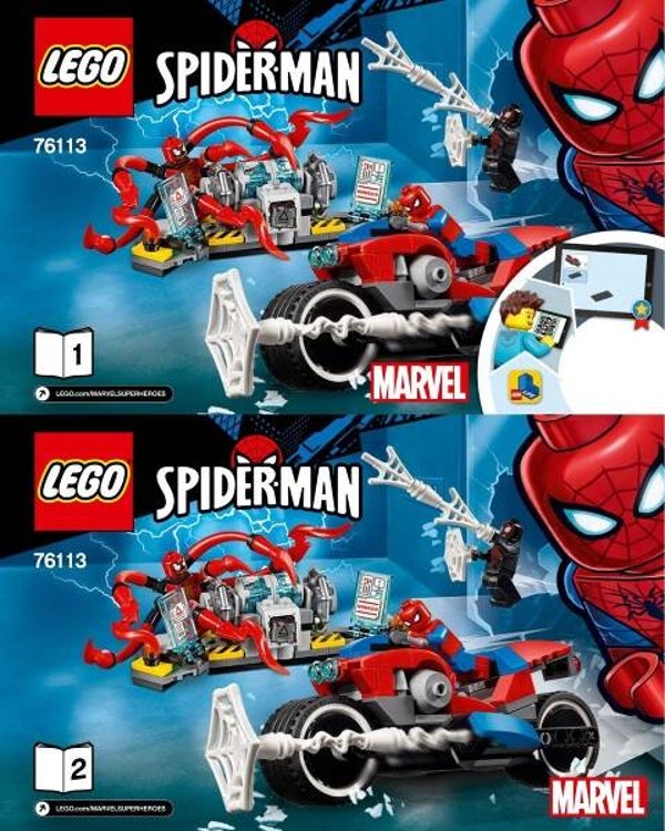 76113 Spider-Man Bike Rescue