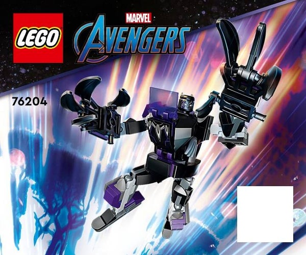 76204 Black Panther Mech Armor