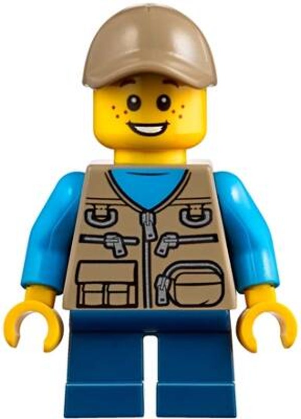 Child - Boy, Dark Tan Vest