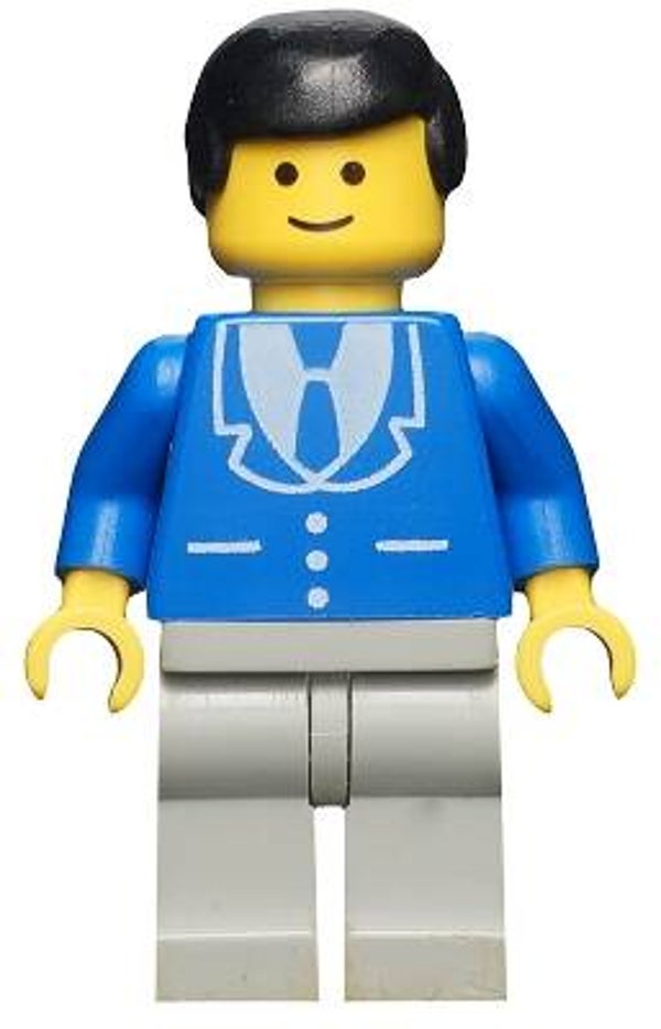 Suit with 3 Buttons Blue