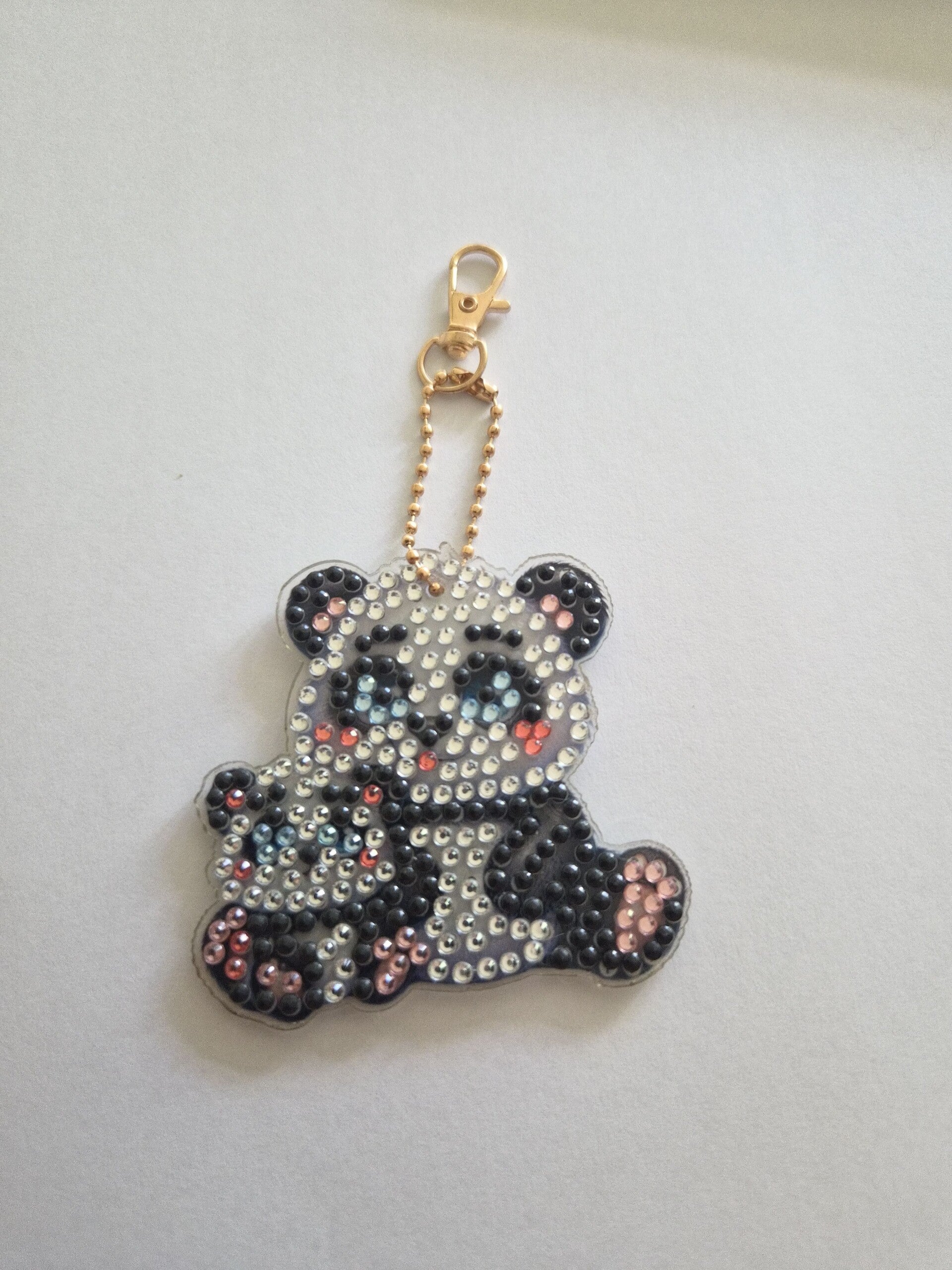 MAMA EN BABY PANDA SLEUTELHANGER