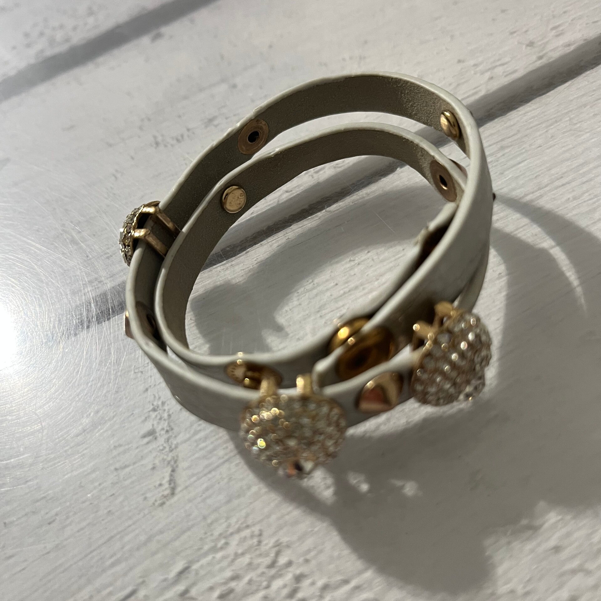 Omlott armband silver