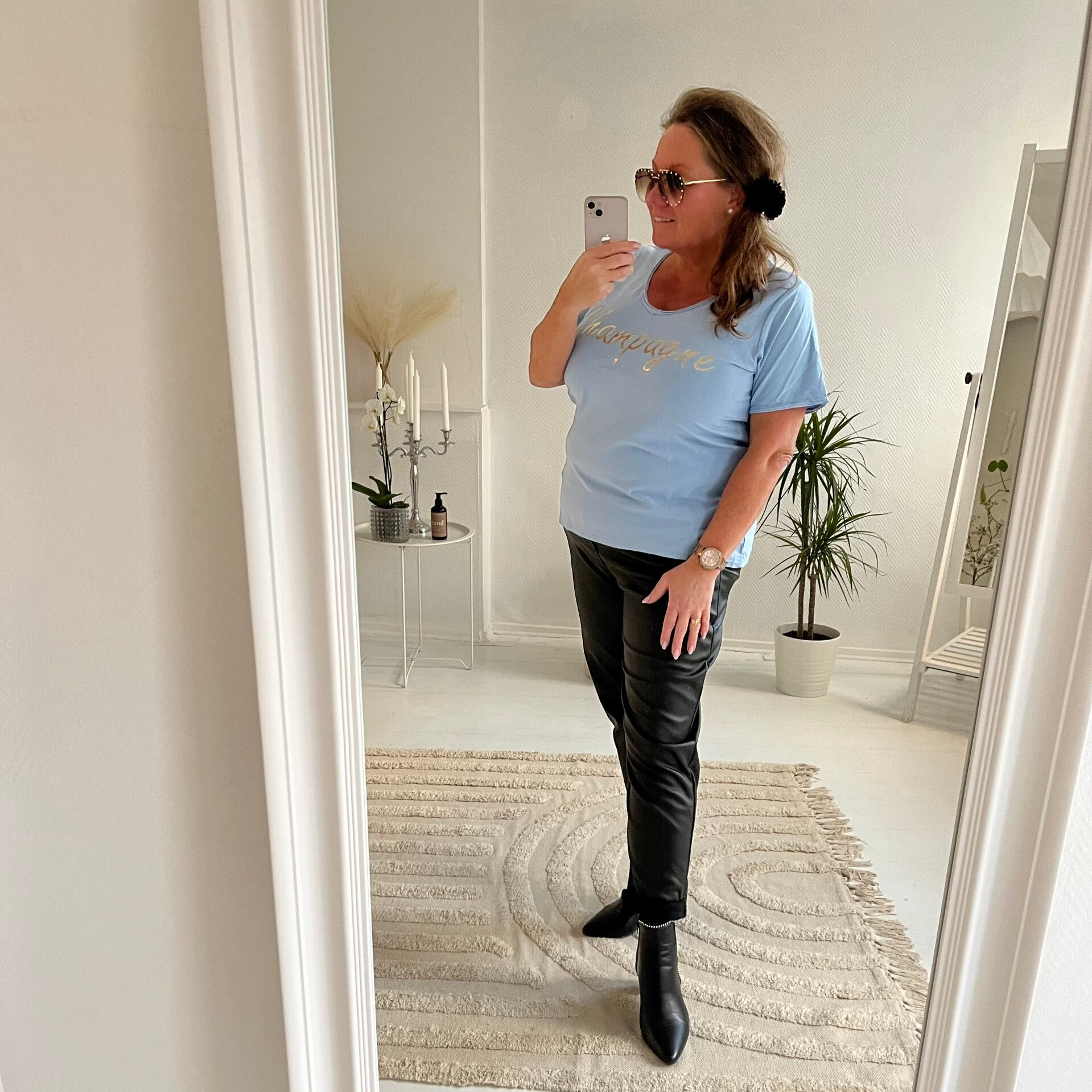 Tisha Champagne blå