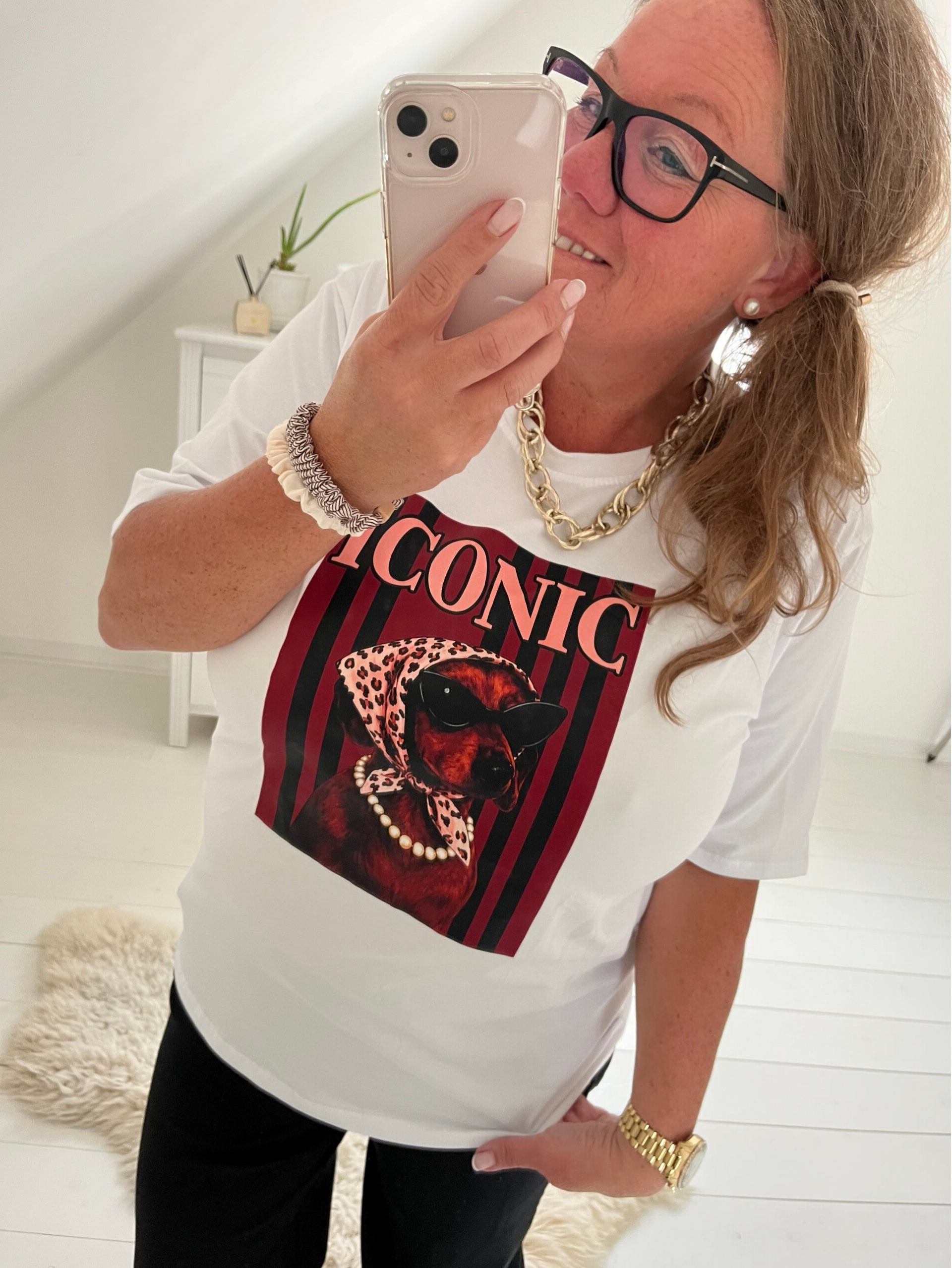 T-shirt Hund Iconic