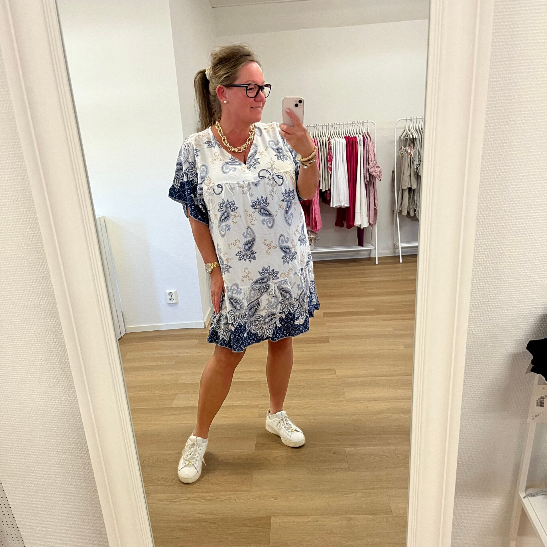 Tunika/klänning marinblå