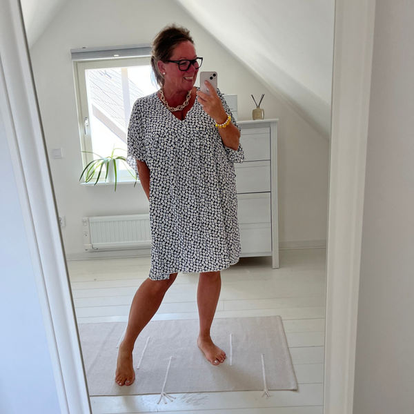Sommar tunika / klänning marin