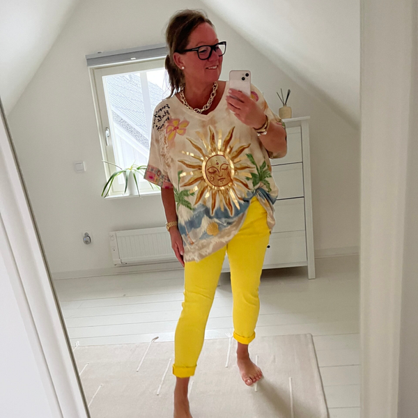Läcker oversize topp sol