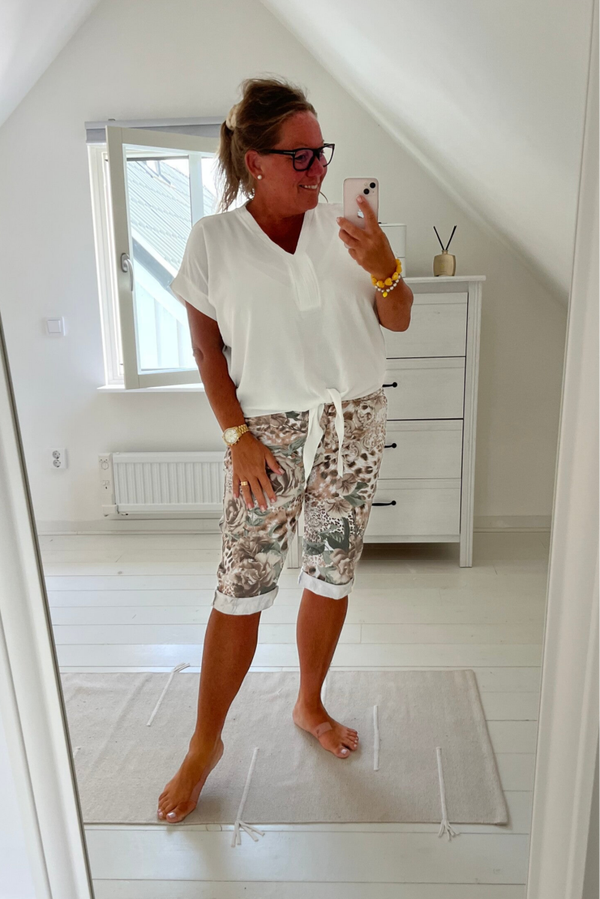 Magiska Capri shorts khaki