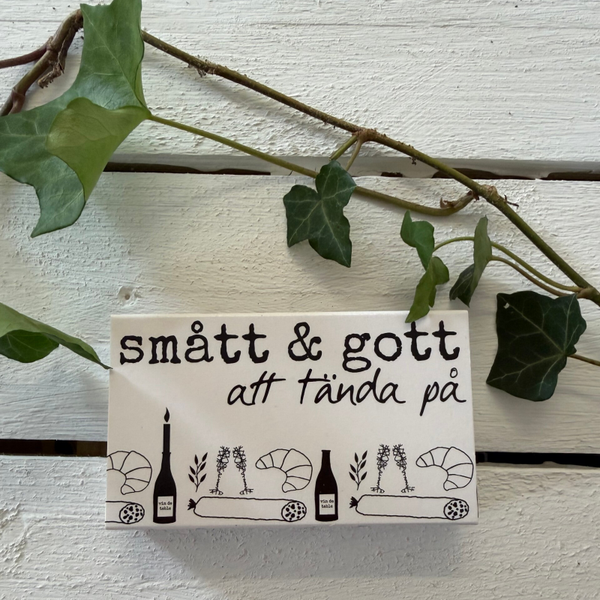 Tändsticksask smått o gott