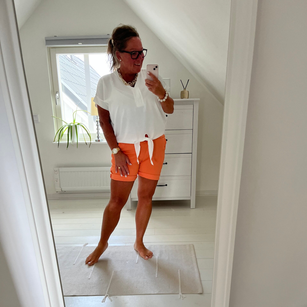Magiska korta shorts orange
