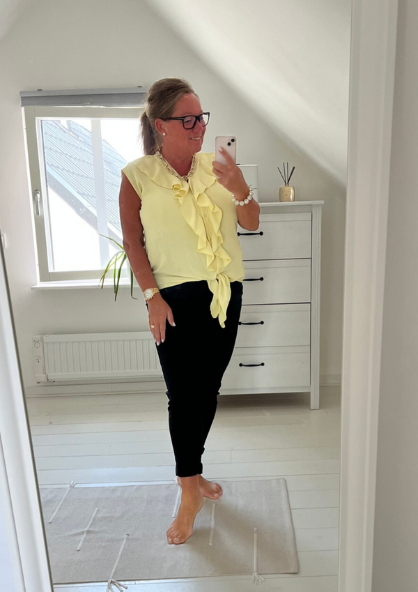 Topp krås gul