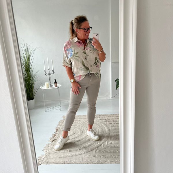 Magisk byxa taupe