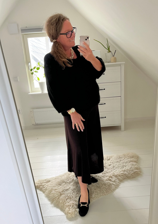 Superpopulära byxkjolen  brun