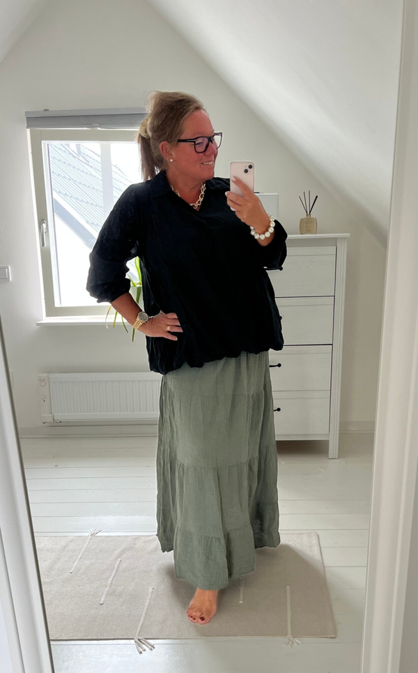 Blus resår svart