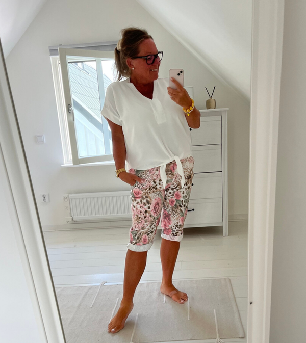 Magiska Capri shorts rosa