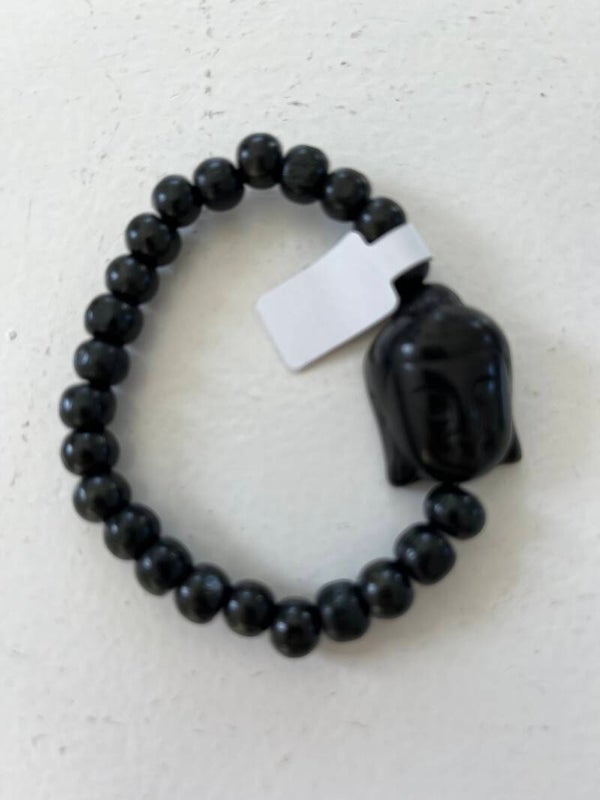 Armband buddha svart