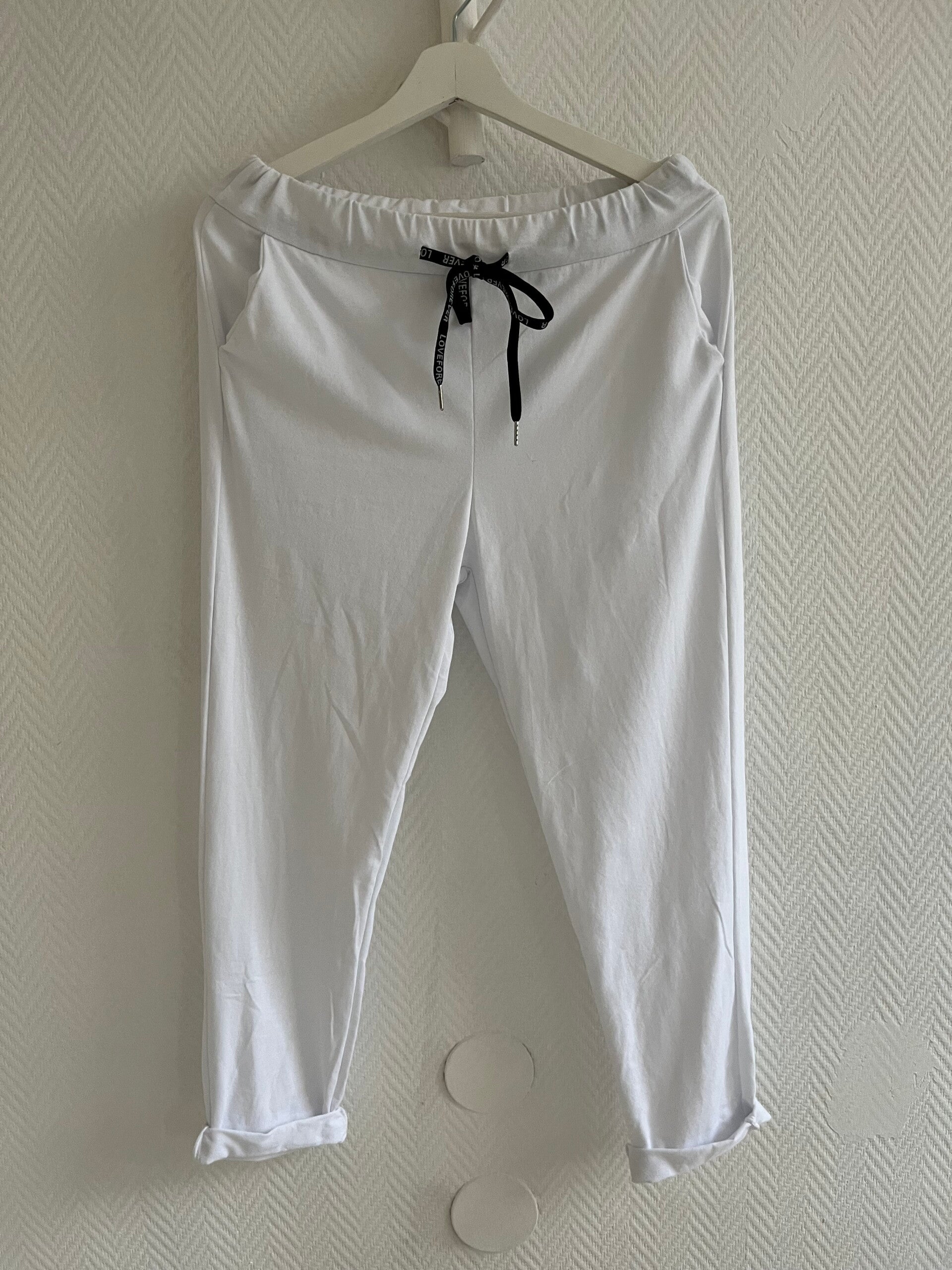 Snygg mjukisbralla vit