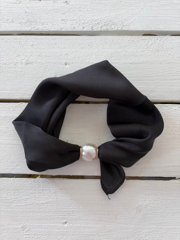 Scarves magnetspänne svart
