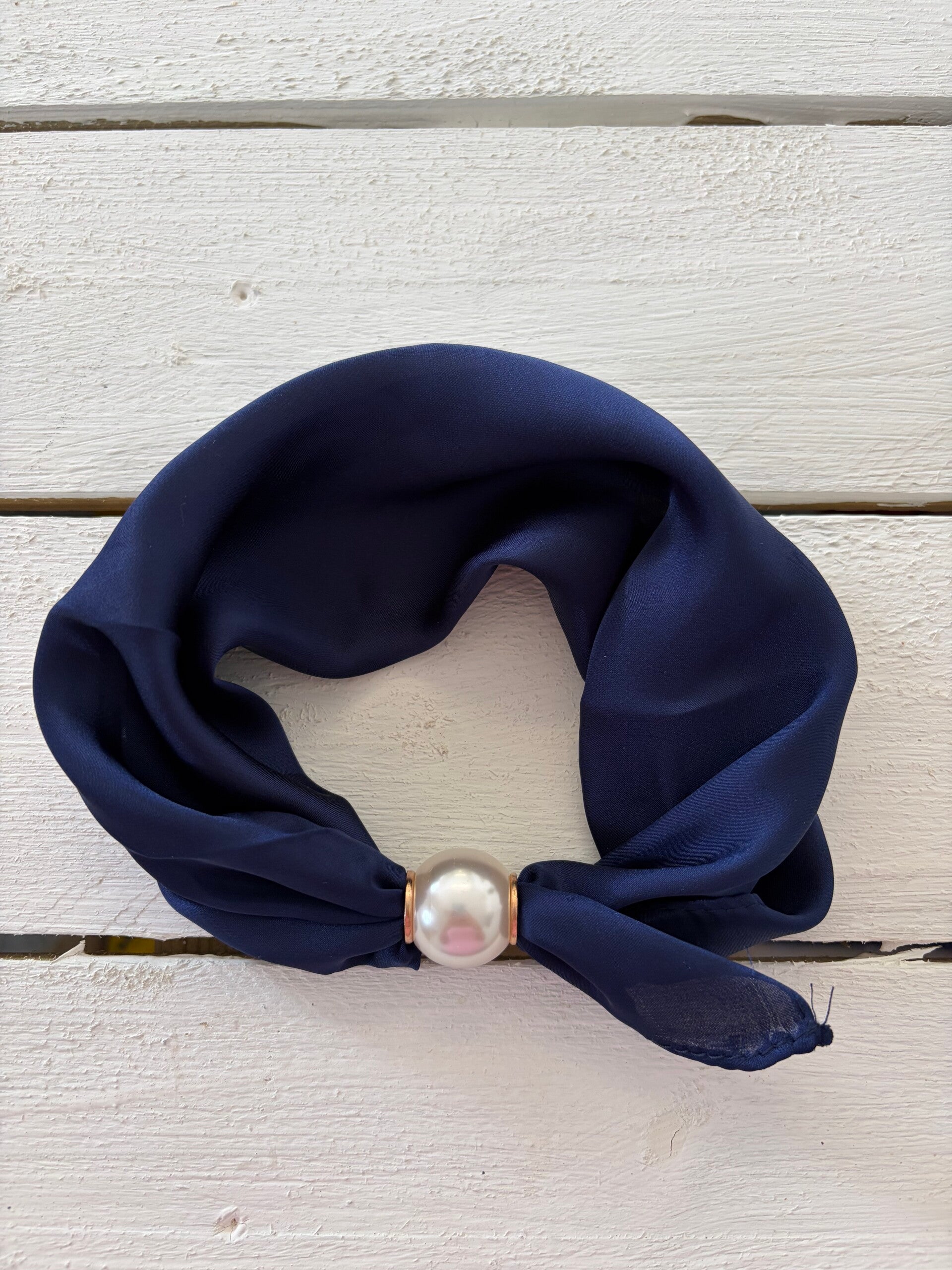 Scarves magnetspänne marin