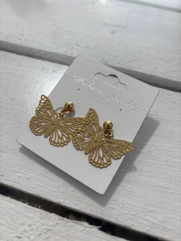 Fjäril örhänge