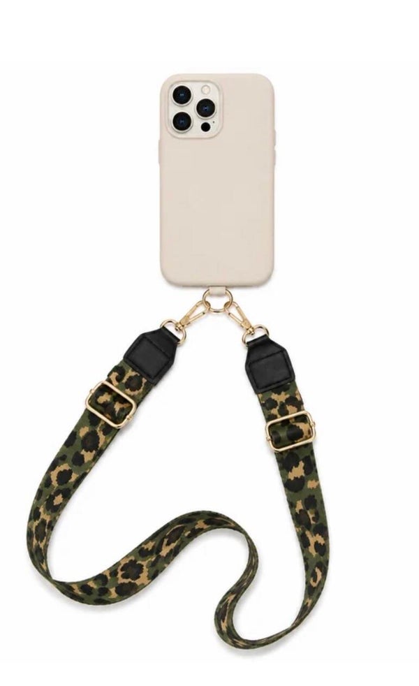 Mobilband camo grön