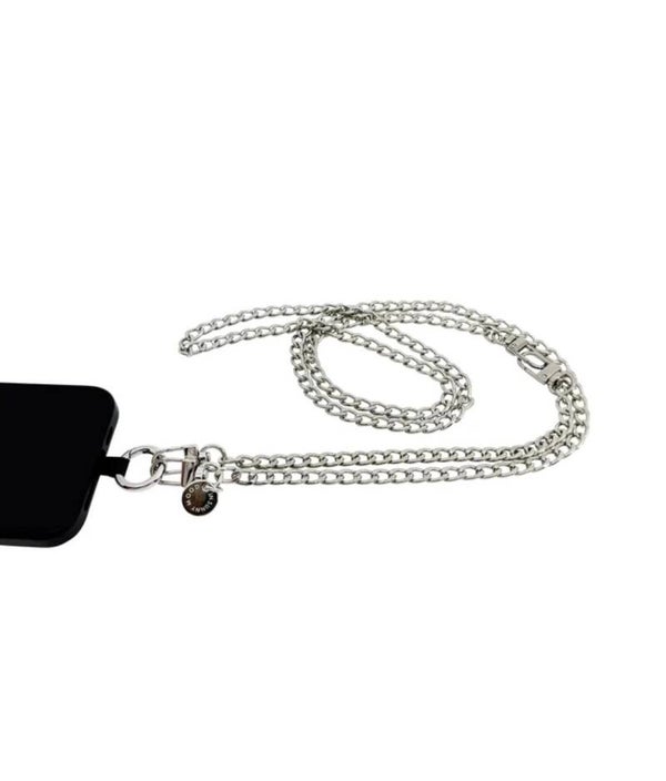 Mobilband kedja silver