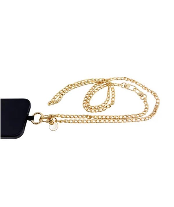Mobilband kedja guld