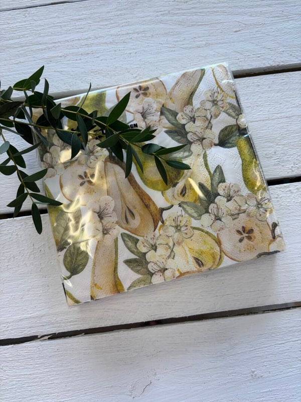 Servetter päron stora