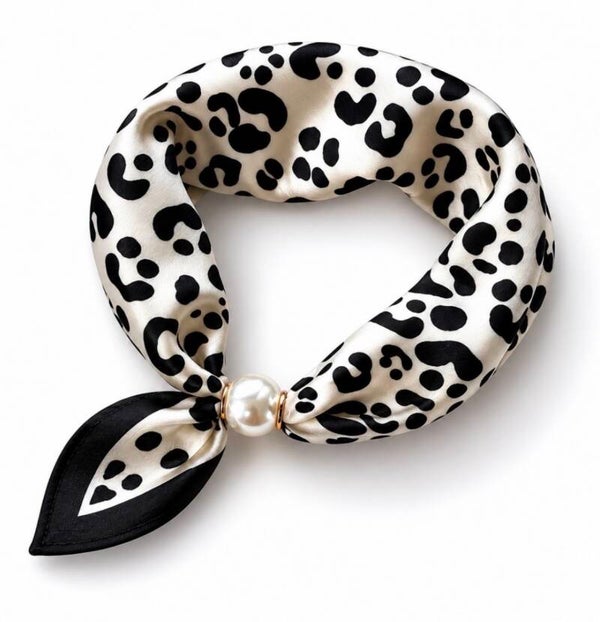 Scarves magnetspänne Leo svart