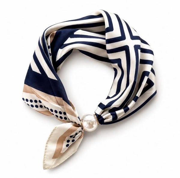 Scarves magnetspänne marin
