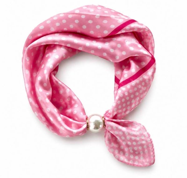 Scarves magnetspänne rosa