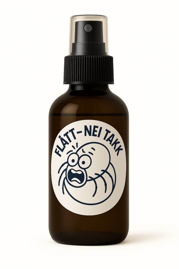 Spray mot flått for barn og gravide.
