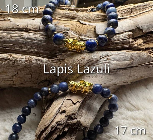 Pixui lykkearmbånd i Lapiz Lazuøi