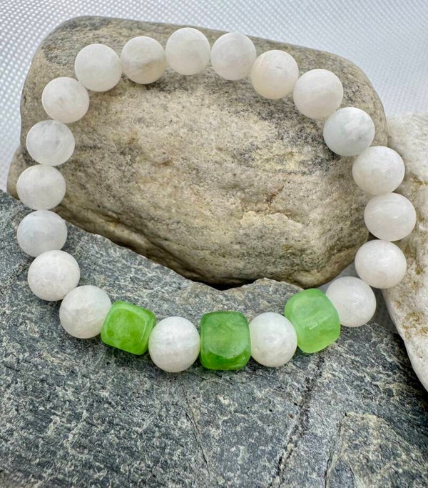 Månestein og Peridot