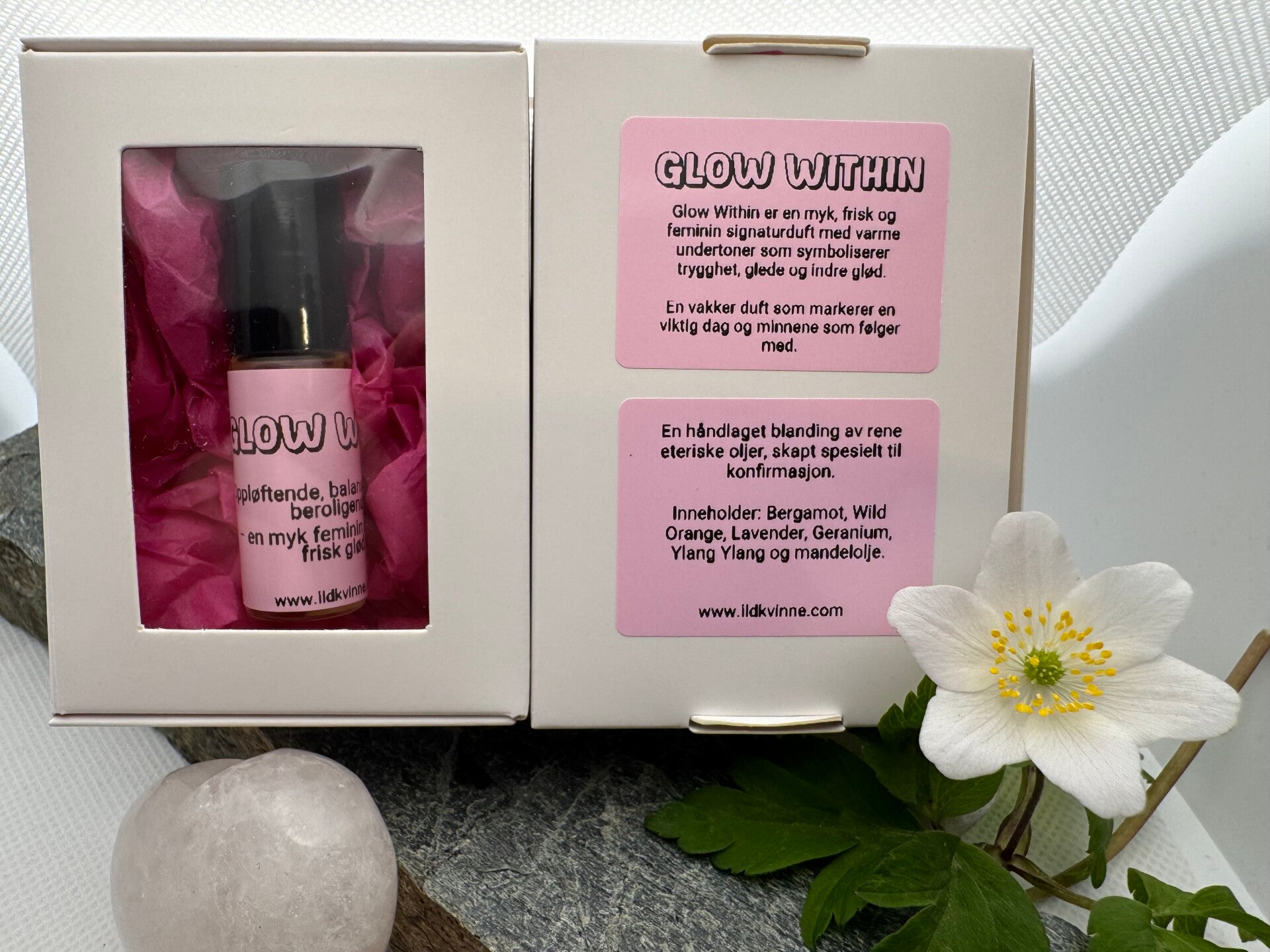 Glow Within til ung dame, 5ml roll-on flaske