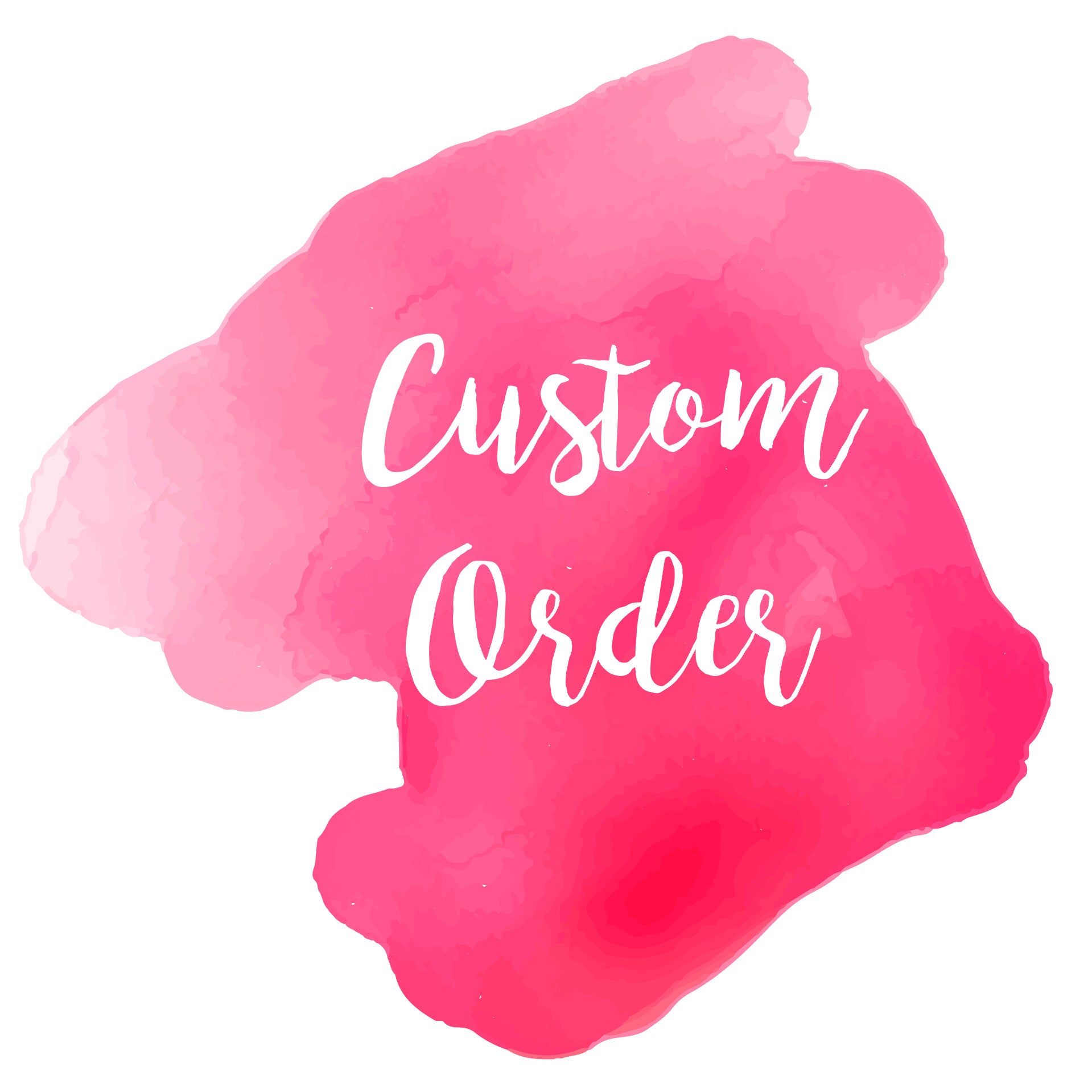 Custom Order for V. Catucci 08/18/23 - 5 each 2-1/4" Trees Pink