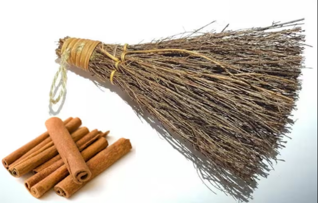 Cinnamon Infused Handmade Natural Whisk Brooms with Jute Handle Fall Home Decor Aromatherapy