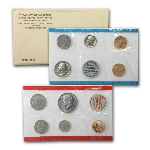 1968 Uncirculated Mint Set