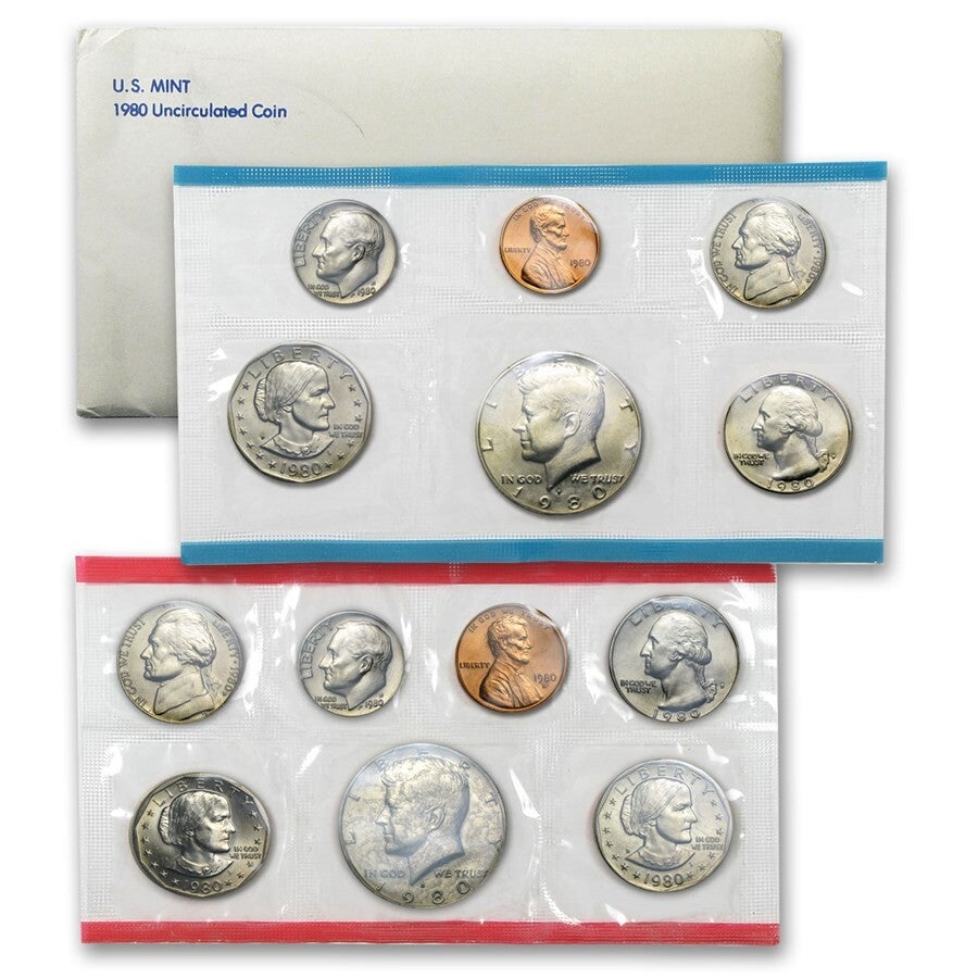 1980 Uncirculated Mint Set