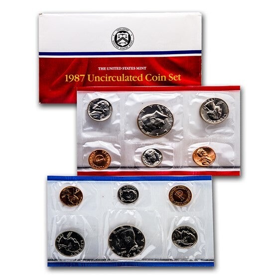 1987 Uncirculated Mint Set